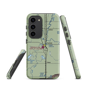 Redfield Municipal Airport (1D8) VFR Sectional Samsung Phone Case