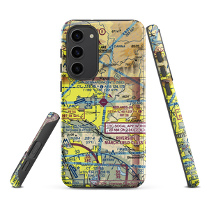 Redlands Municipal Airport (REI) VFR Sectional Samsung Phone Case