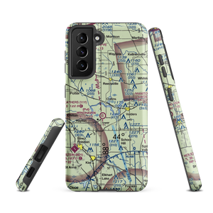 Redoft Airport (WN27) VFR Sectional Samsung Phone Case