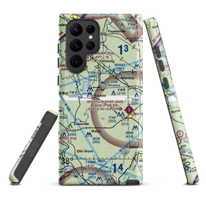 Redpath Restricted Landing Area (IL35) VFR Sectional Samsung Phone Case