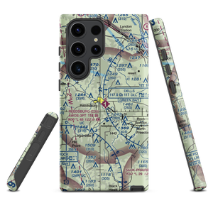 Reedsburg Municipal Airport (C35) VFR Sectional Samsung Phone Case