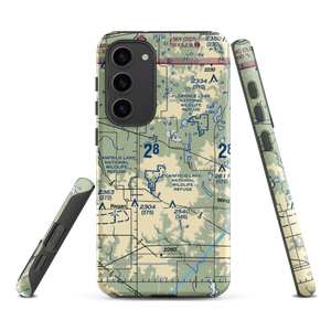 Regan Airstrip (NA88) VFR Sectional Samsung Phone Case