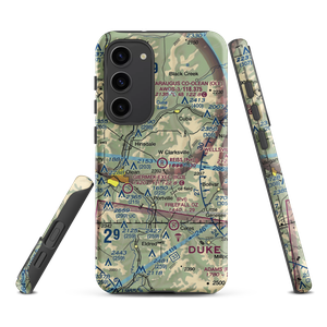 Reiss Game Farm Airport (75NY) VFR Sectional Samsung Phone Case