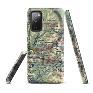 Reiss Game Farm Airport (75NY) VFR Sectional Samsung Phone Case