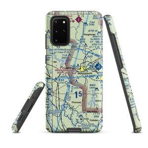 Rendleman Airport (4IL8) VFR Sectional Samsung Phone Case