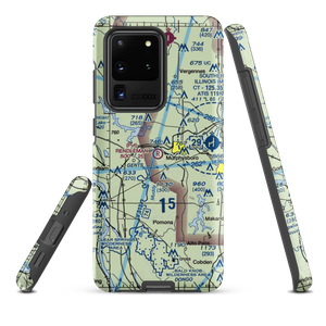 Rendleman Airport (4IL8) VFR Sectional Samsung Phone Case