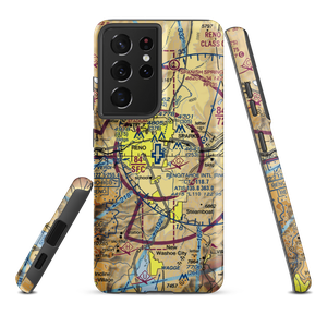 Reno Tahoe International Airport (RNO) VFR Sectional Samsung Phone Case