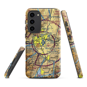 Reno Tahoe International Airport (RNO) VFR Sectional Samsung Phone Case