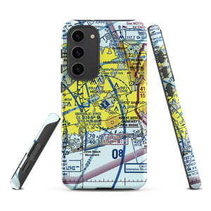 Republic Airport (FRG) VFR Sectional Samsung Phone Case