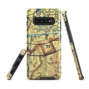 Reverse 5 Bar M Airport (31MT) VFR Sectional Samsung Phone Case