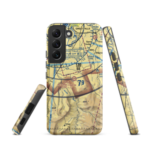 Reverse 5 Bar M Airport (31MT) VFR Sectional Samsung Phone Case