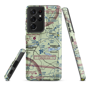 Rex Ranch Airport (6WI9) VFR Sectional Samsung Phone Case