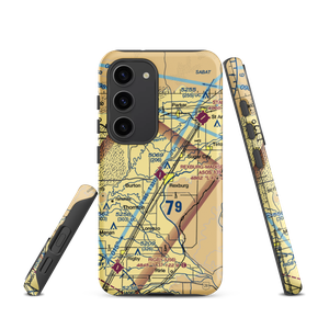 Rexburg Madison County Airport (RXE) VFR Sectional Samsung Phone Case