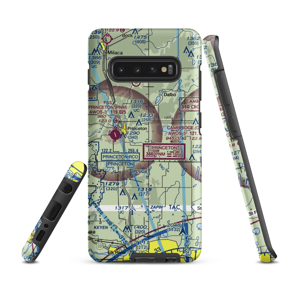 Reynolds Field (MN91) VFR Sectional Samsung Phone Case Samsung Galaxy S10 Plus model shown