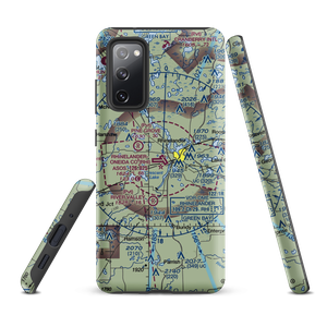 Rhinelander Oneida County Airport (RHI) VFR Sectional Samsung Phone Case