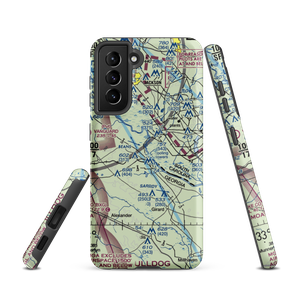 Rhodes Air Ranch Airport (3GA7) VFR Sectional Samsung Phone Case