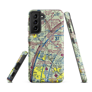 Rhome Meadows Airport (T76) VFR Sectional Samsung Phone Case