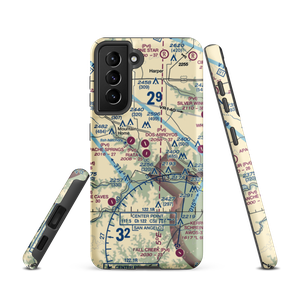 Riata Ranch Airport (TE33) VFR Sectional Samsung Phone Case