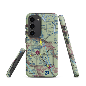 Rice Lake Airport (KRIE) VFR Sectional Samsung Phone Case