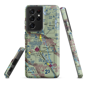 Rice Lake Airport (KRIE) VFR Sectional Samsung Phone Case