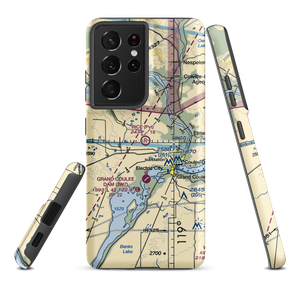 Rice Ranch Airport (2WA6) VFR Sectional Samsung Phone Case