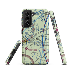 Rice-Bell Field Airport (14AR) VFR Sectional Samsung Phone Case