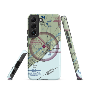 Richard B Helgeson Airport (TWM) VFR Sectional Samsung Phone Case