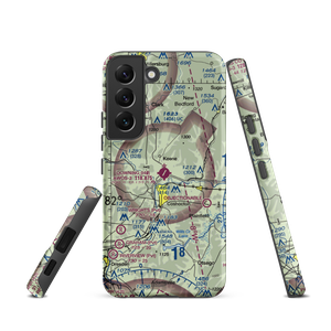 Richard Downing Airport (I40) VFR Sectional Samsung Phone Case