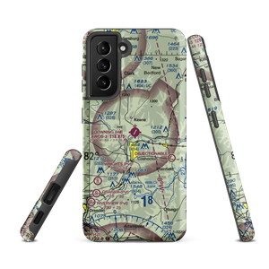 Richard Downing Airport (I40) VFR Sectional Samsung Phone Case