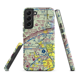 Richards Airport (TA47) VFR Sectional Samsung Phone Case