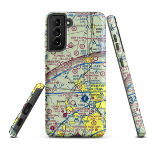 Richards Airport (TA47) VFR Sectional Samsung Phone Case