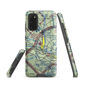 Richland Airport (RLD) VFR Sectional Samsung Phone Case