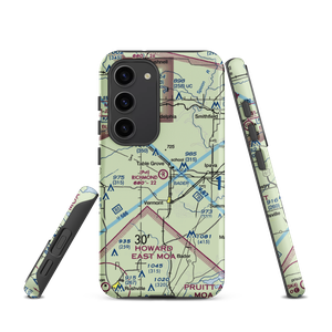 Richmond Airport (IL54) VFR Sectional Samsung Phone Case