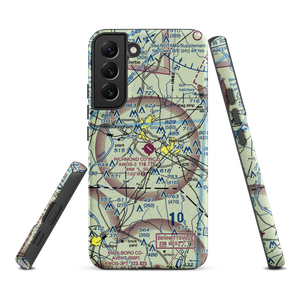 Richmond County Airport (RCZ) VFR Sectional Samsung Phone Case