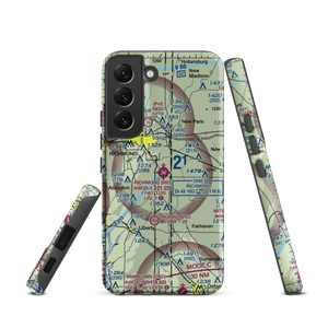 Richmond Municipal Airport (RID) VFR Sectional Samsung Phone Case