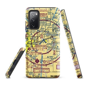 Rick Husband Amarillo International Airport (AMA) VFR Sectional Samsung Phone Case