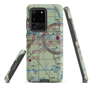 Ricker Ranch Airport (46OK) VFR Sectional Samsung Phone Case