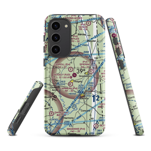 Ridgely Airpark (RJD) VFR Sectional Samsung Phone Case