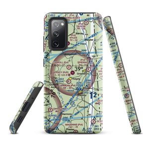 Ridgely Airpark (RJD) VFR Sectional Samsung Phone Case