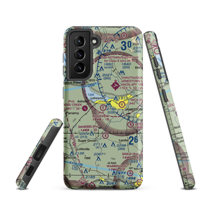 Ridgeview Airport (55NY) VFR Sectional Samsung Phone Case