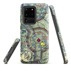 Ridgeway Field (3AR2) VFR Sectional Samsung Phone Case