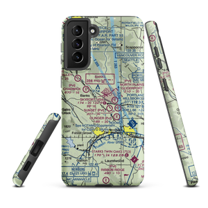 Rieben Airport (OG02) VFR Sectional Samsung Phone Case