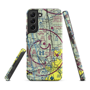 Riego Flight Strip (38CL) VFR Sectional Samsung Phone Case