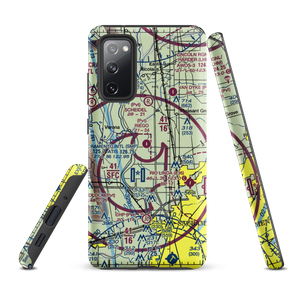 Riego Flight Strip (38CL) VFR Sectional Samsung Phone Case