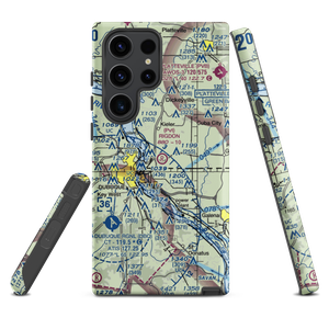 Rigdon Private Airport (WI81) VFR Sectional Samsung Phone Case