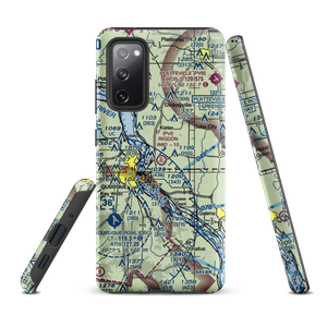 Rigdon Private Airport (WI81) VFR Sectional Samsung Phone Case