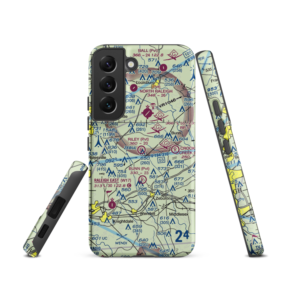 Riley Field (1NC5) VFR Sectional Samsung Phone Case Samsung Galaxy S22 model shown