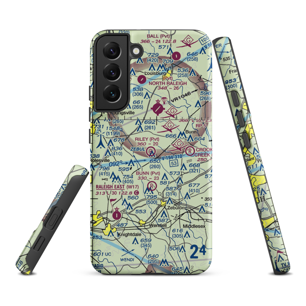 Riley Field (1NC5) VFR Sectional Samsung Phone Case Samsung Galaxy S22 Plus model shown