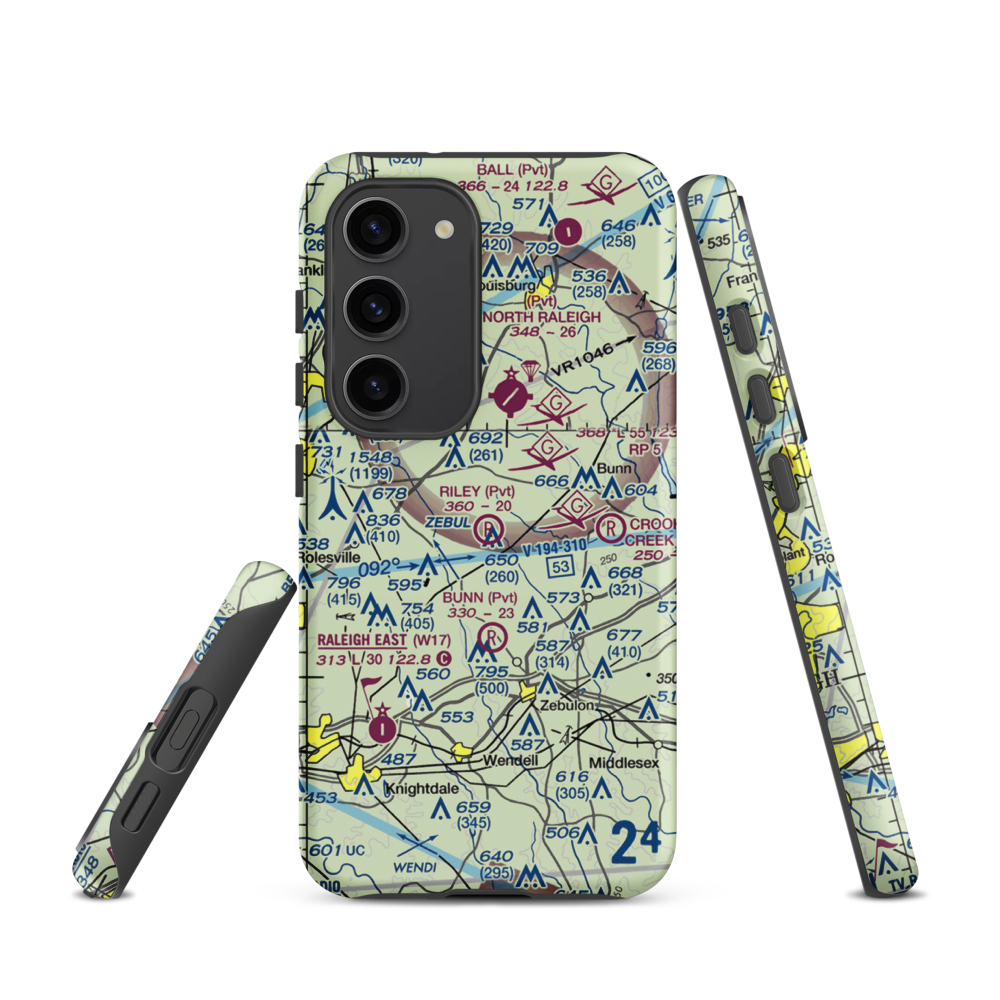 Riley Field (1NC5) VFR Sectional Samsung Phone Case Samsung Galaxy S23 model shown