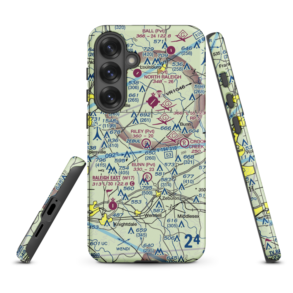 Riley Field (1NC5) VFR Sectional Samsung Phone Case Samsung Galaxy S25 Plus model shown